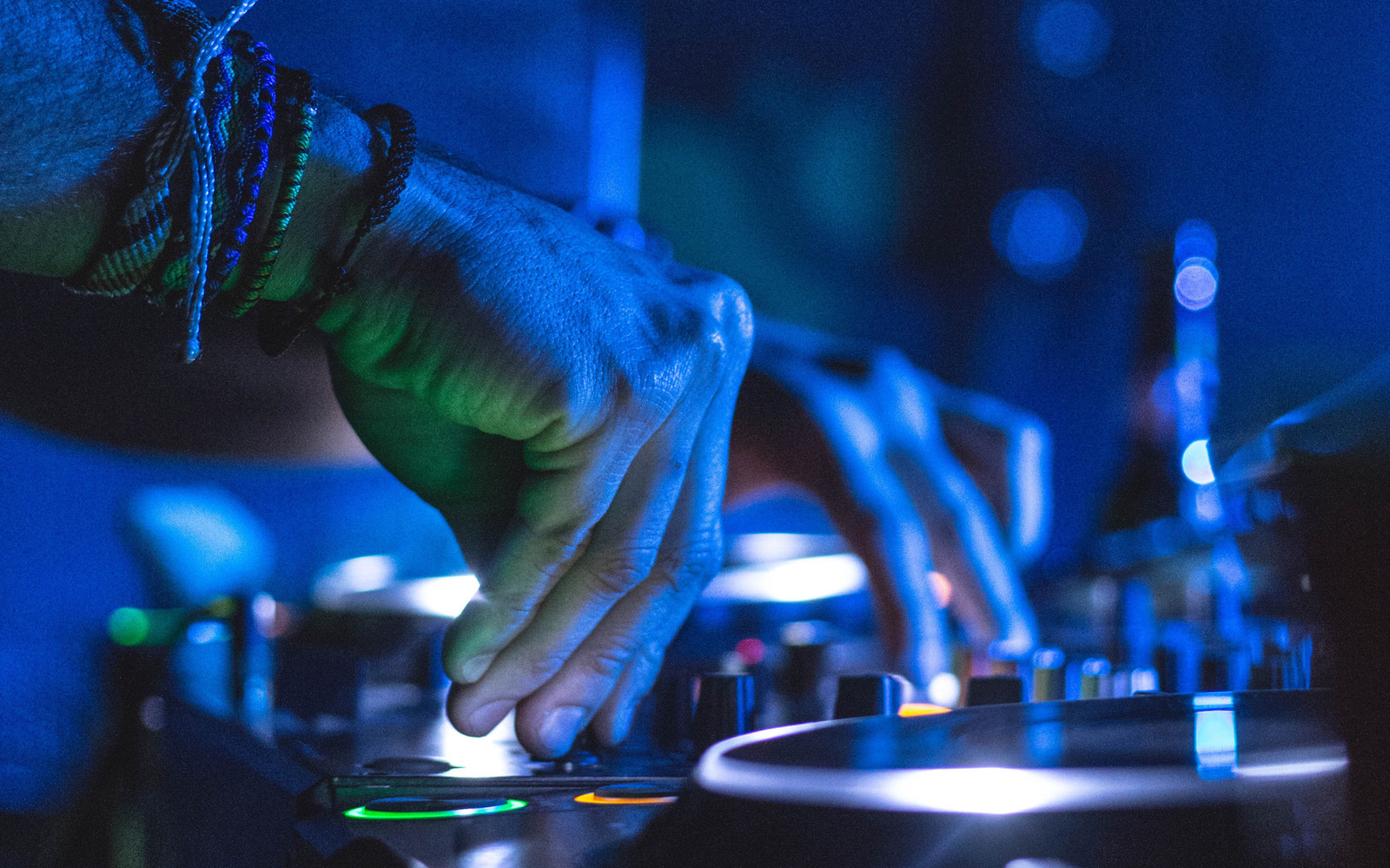 ROCO DJ performing at a live event